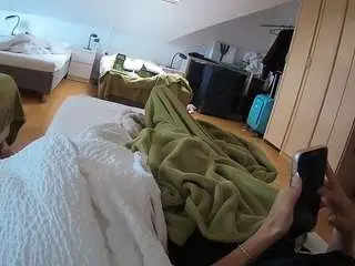 Camsoda Sex Chat of voyeurcam-julmodels-bed-1