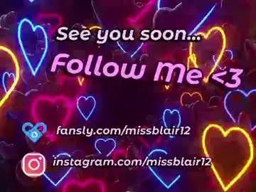 Chaturbate Sex Chat of missblair12