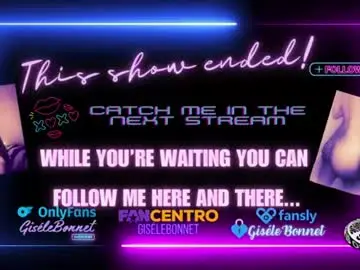 Chaturbate Live Porn of giselebonnet