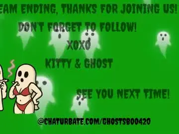 Chaturbate Free Porn Cam of ghostsboo420