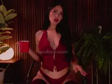 Chaturbate Live Sex Cam of carolinerousev