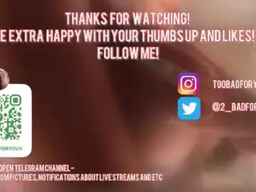 Chaturbate Adult Webcams of 2badforyou