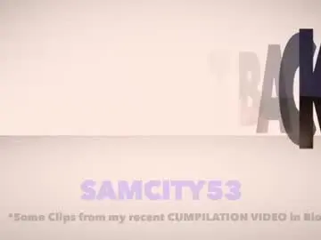 Chaturbate Live Porn of samcity53