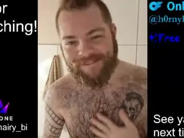 Chaturbate Free Live Porn of hornyhairy_bi