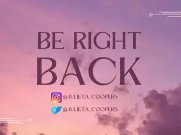 Chaturbate Best live sex cam show of julieta_cooper20