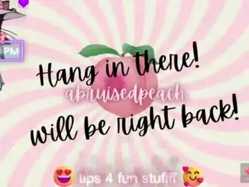 Chaturbate Adult Video Chat of abruisedpeach