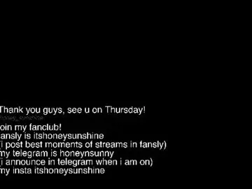 Chaturbate Adult Webcam of honey_sunshine