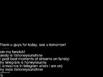 Chaturbate Private Sex Chat of honey_sunshine